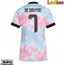 Belgium Kevin De Bruyne #7 Replica Away Shirt Ladies World Cup 2026 Short Sleeve
